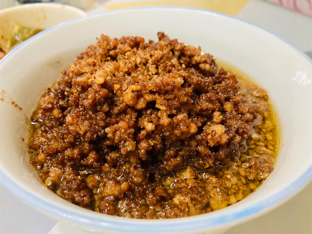 杂酱肉绍的做法