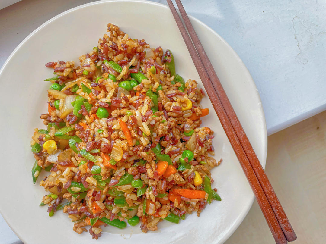 酱油炒饭(超级简单)
