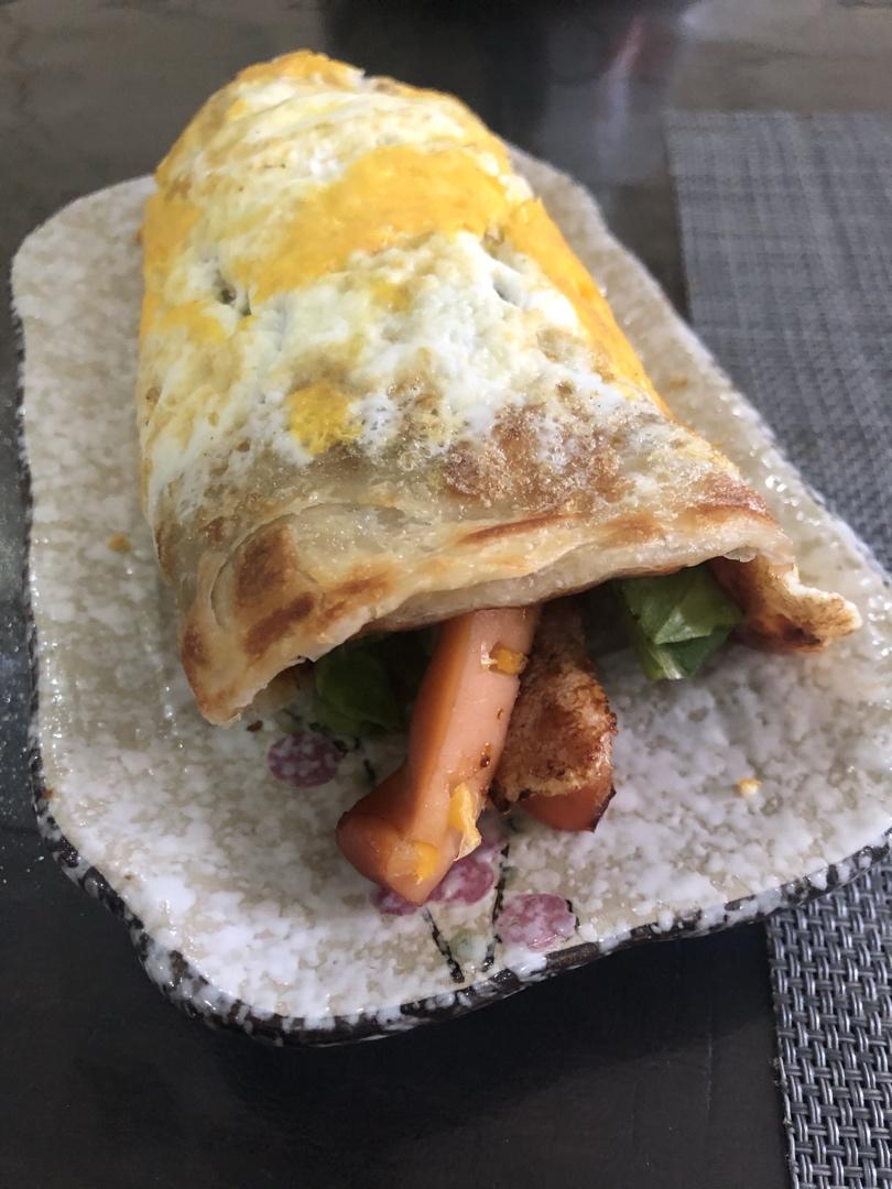 手抓饼煎饼果子