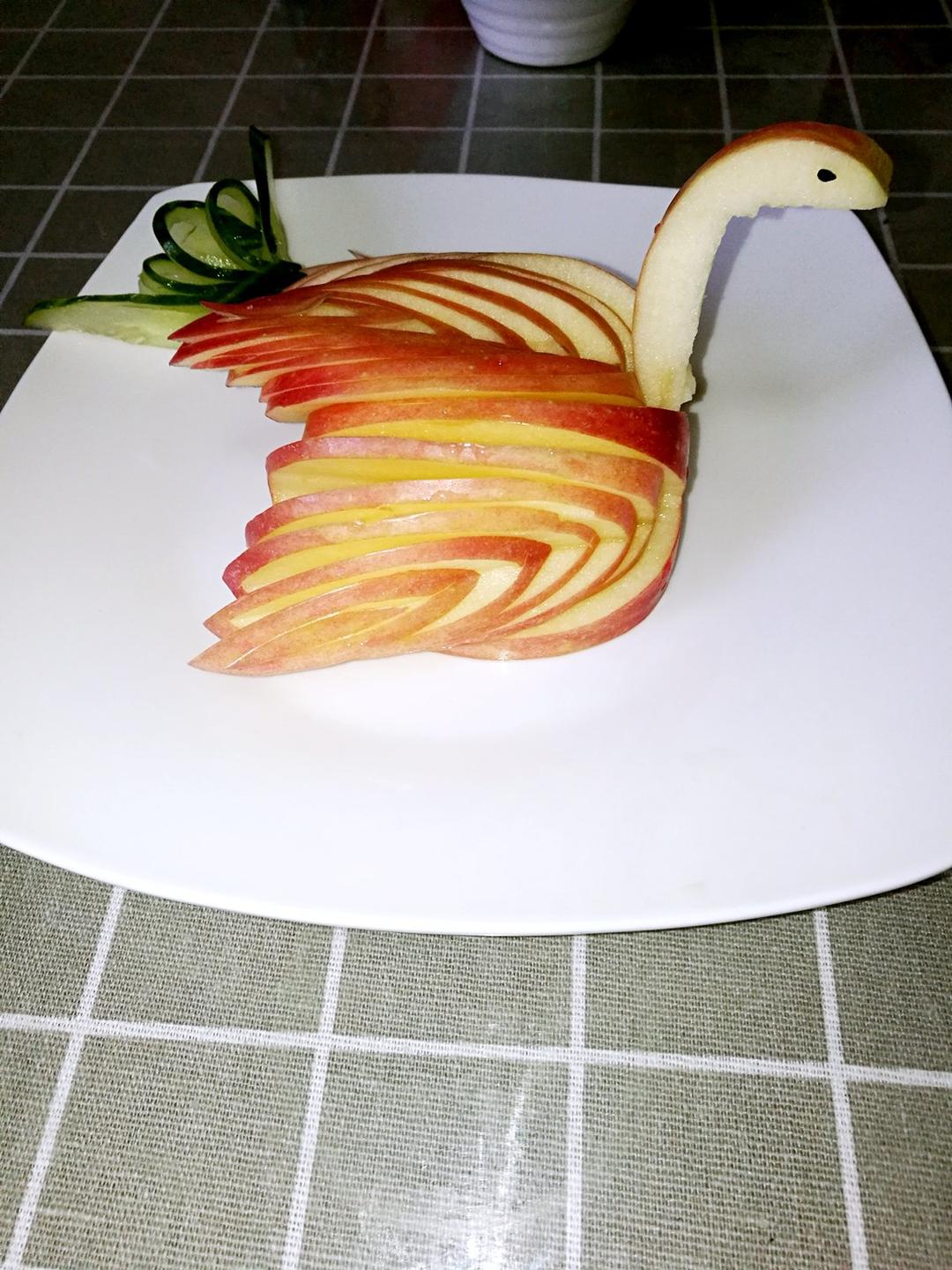 苹果天鹅