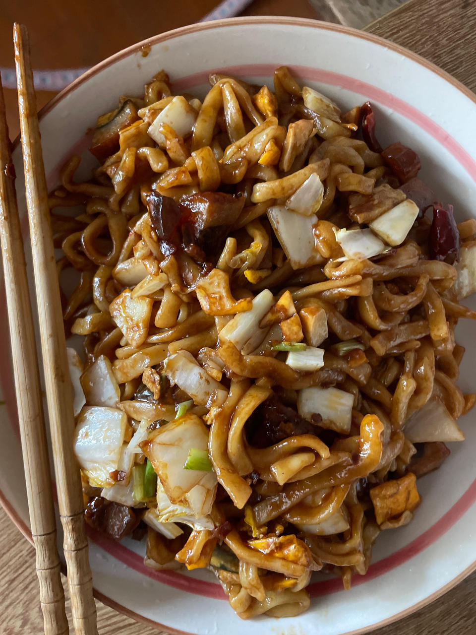 家常炒细面
