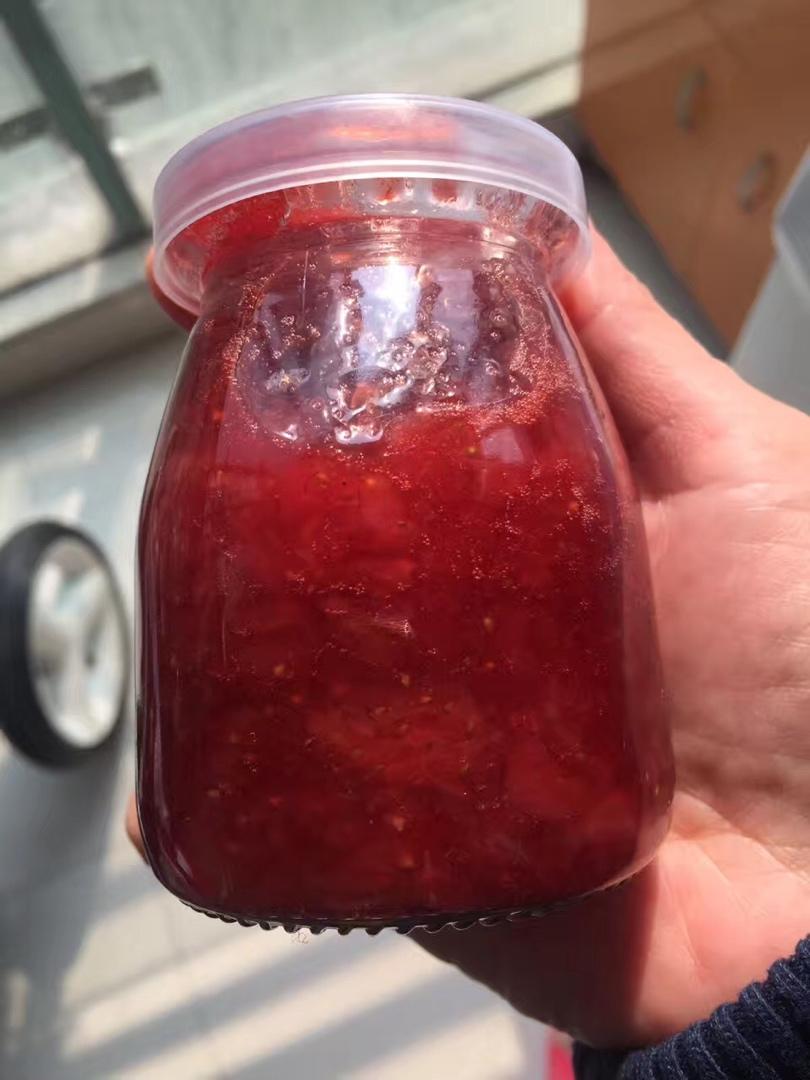 自制无添加草莓酱