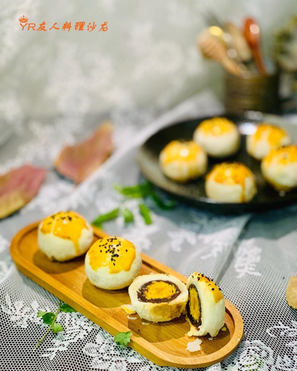 免揉免松弛超快手不破酥不混酥的蛋黄酥—新手一看包会