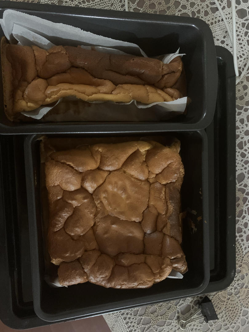 减脂食谱24｜桂花糯米戚风🌼0油低糖·软糯清甜