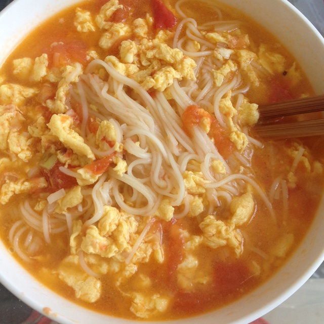 西红柿鸡蛋面