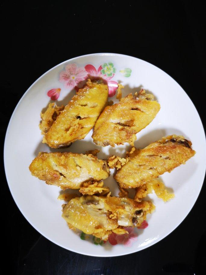 炸鸡翅（简易低配版无需炸鸡粉，无需面包糠，家常调料制作，家人吃不停😋，2.29日再次更新）