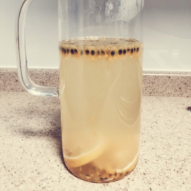 百香果蜂蜜柠檬茶