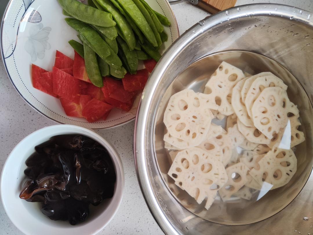 荷塘小炒（清爽又营养）