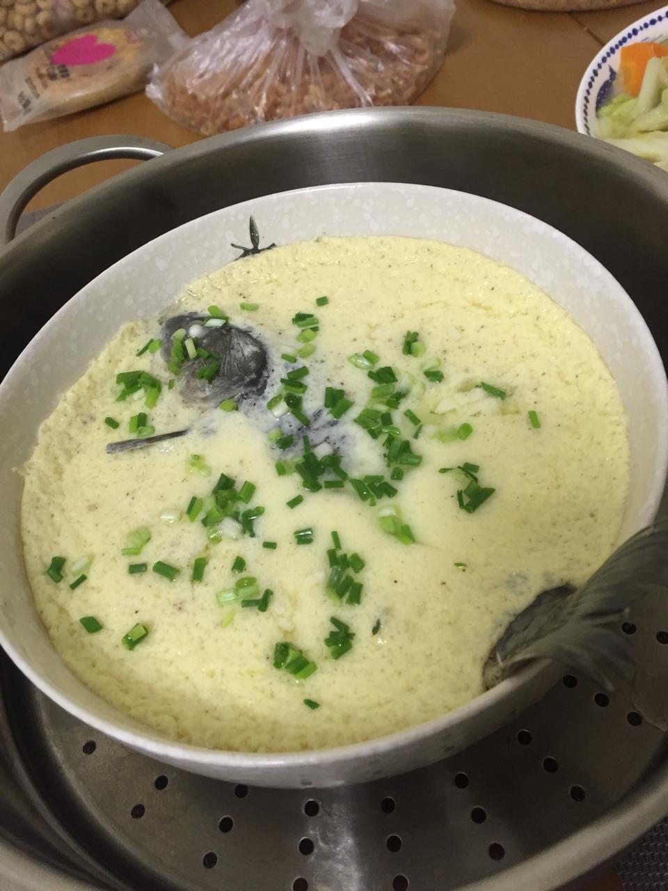 水蛋蒸鲫鱼