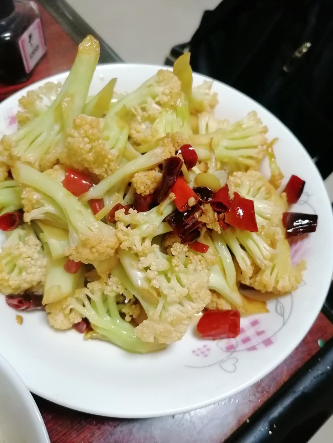 干锅花菜做起来呀