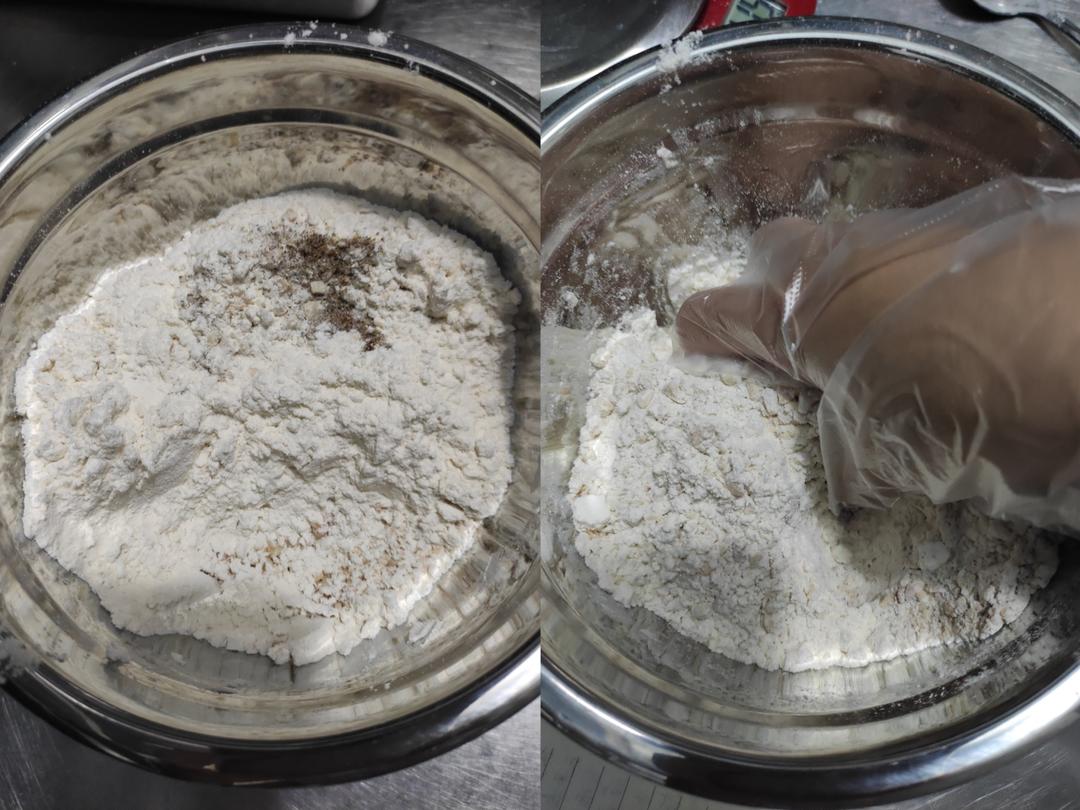纯奶手撕吐司的做法 步骤1