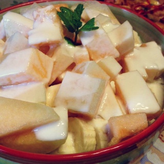 酸奶水果沙拉（冷饮）