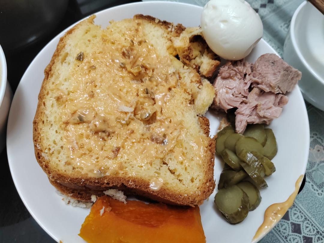 纯奶手撕吐司的做法 步骤1