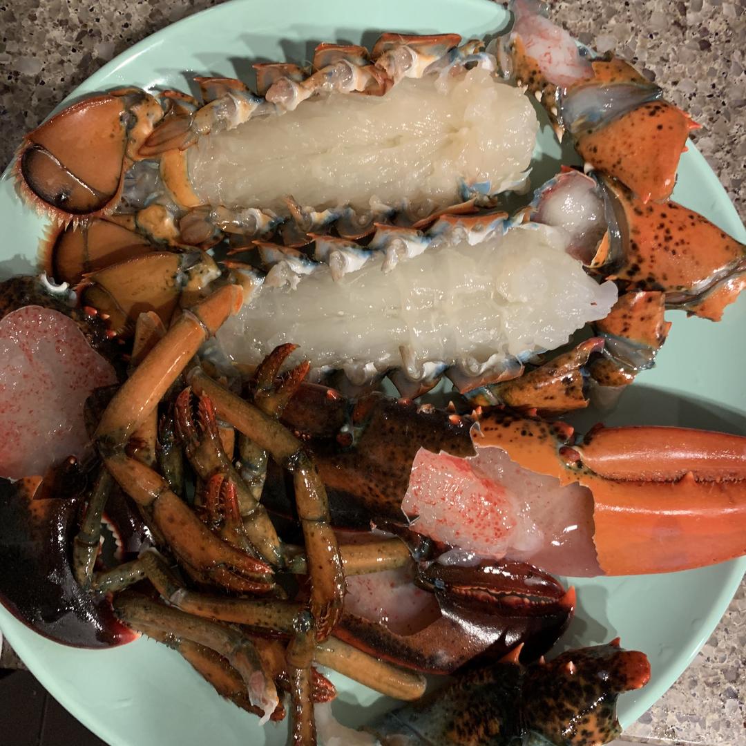 清蒸龙虾🦞的做法 步骤2