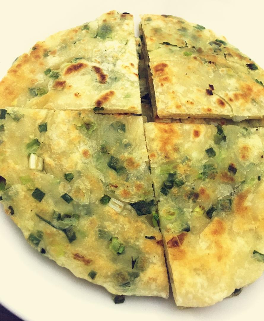 千层酥软葱油饼