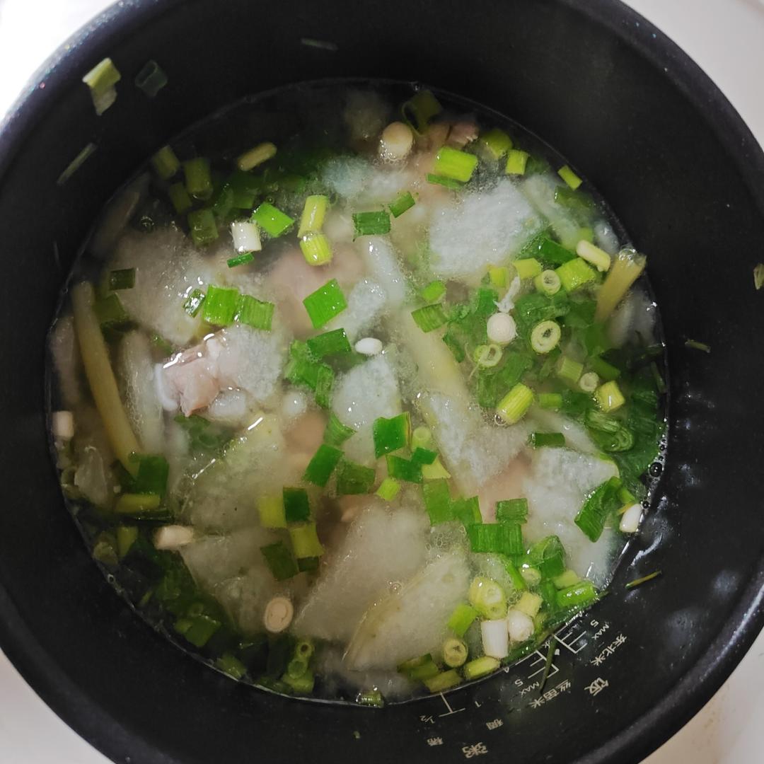 冬瓜排骨汤，夏天的味道