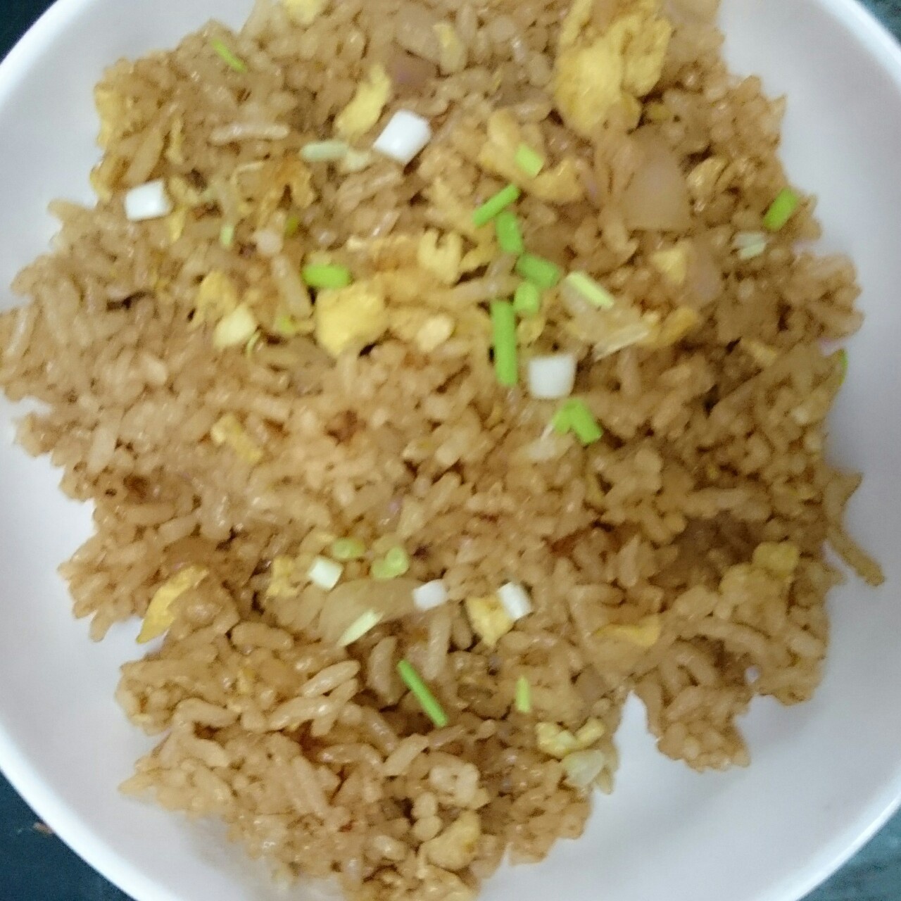 傻瓜版酱油炒饭