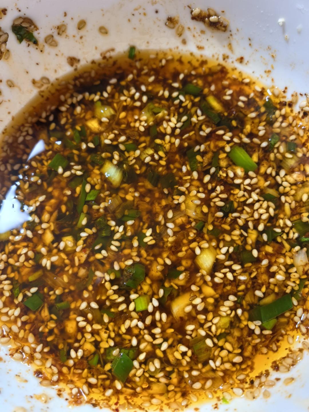 饺子蘸料 香辣酱 酱汁 万能酱（简单快捷）