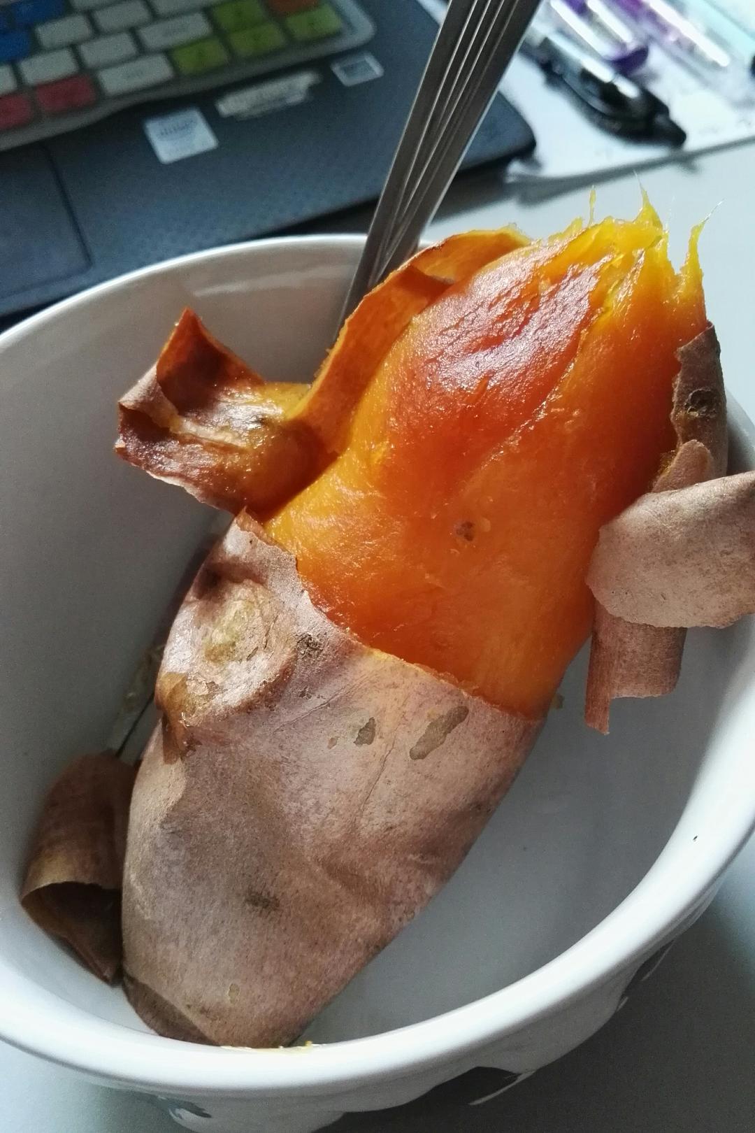 喵小鱼de做的烤箱烤红薯