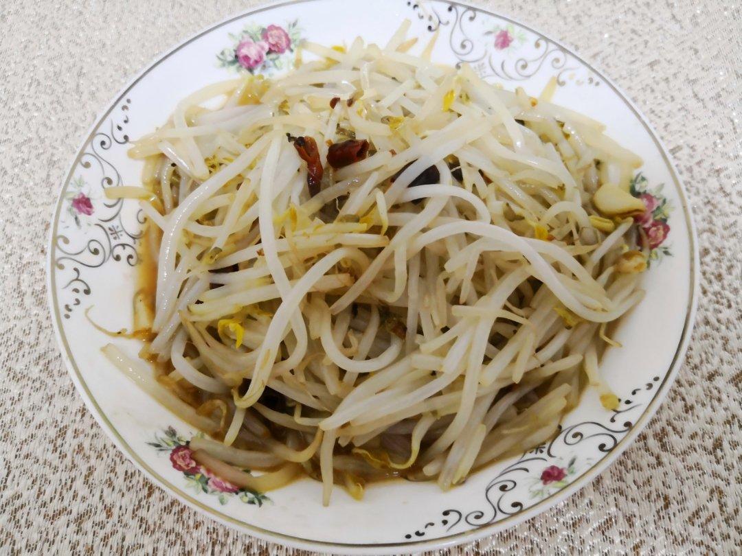 酸辣绿豆芽