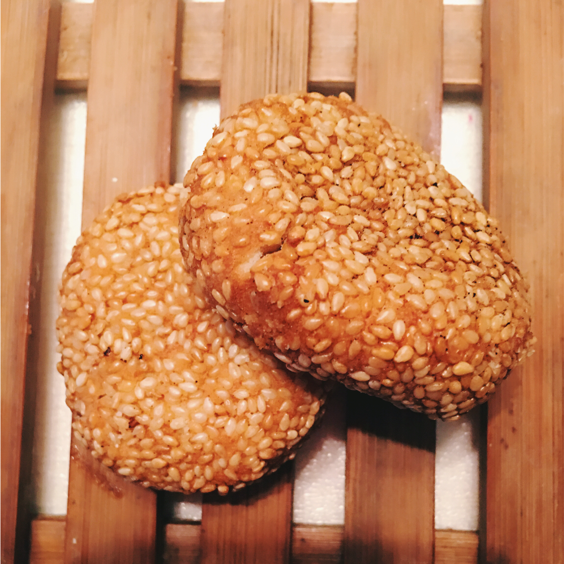 香煎芝麻豆沙饼