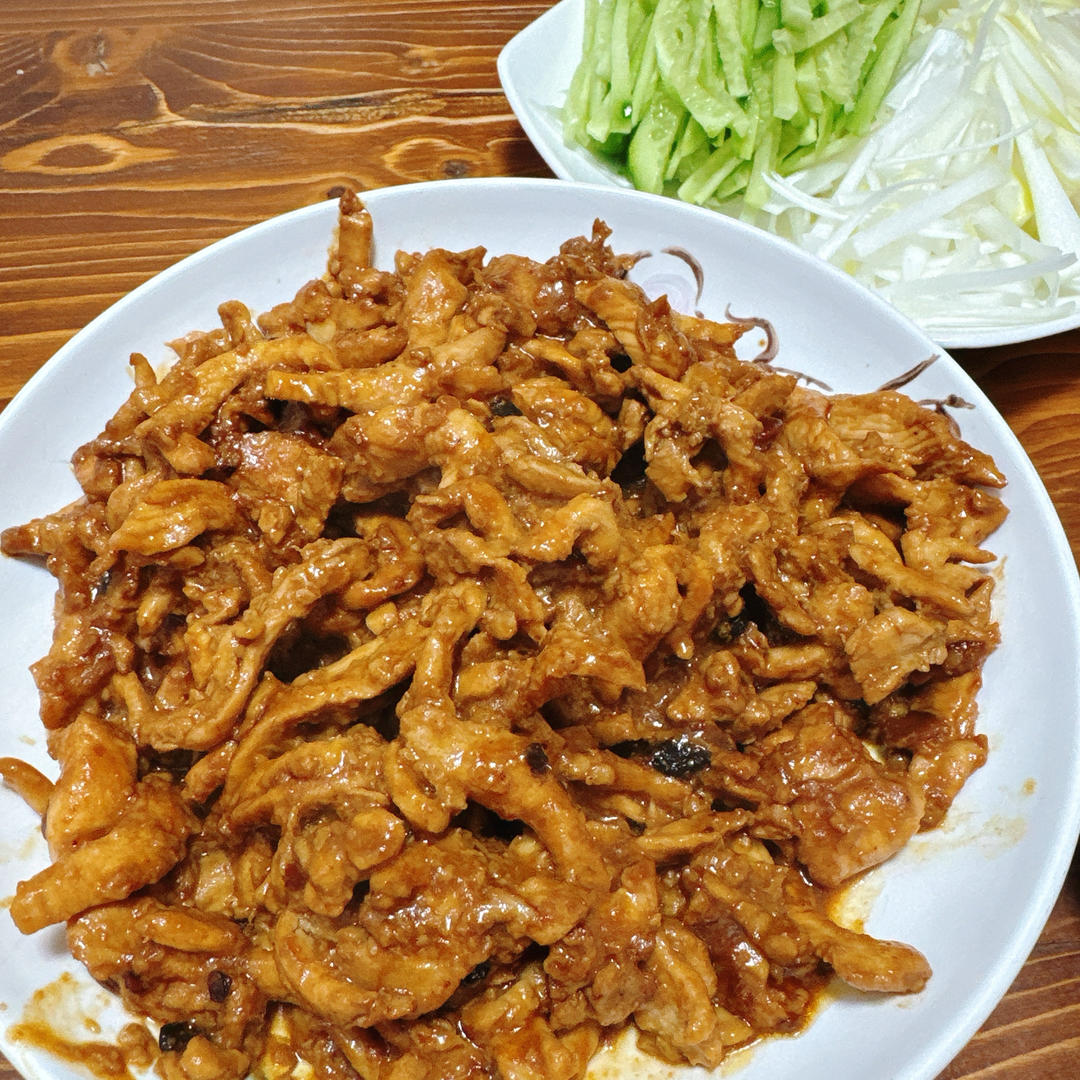 京酱肉丝（鸡胸版）