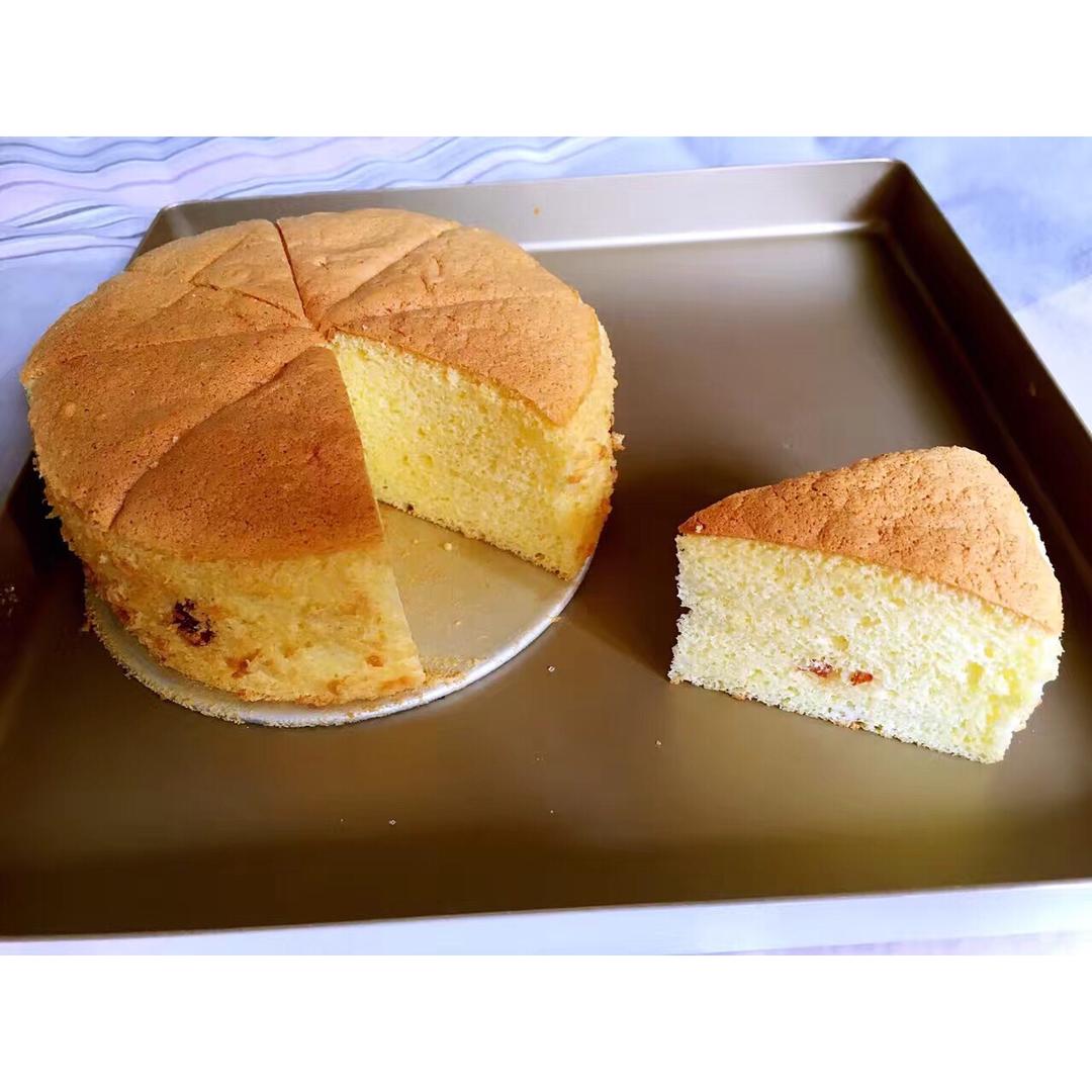 6寸戚风蛋糕（2蛋）