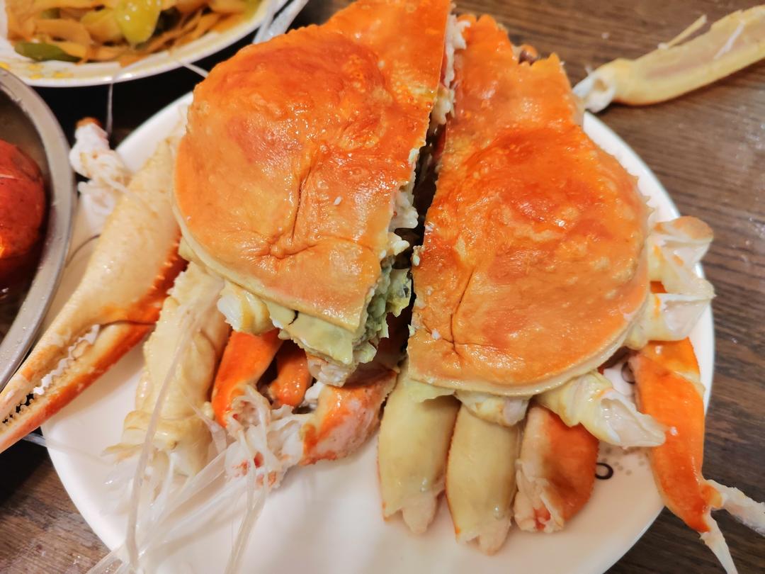 清蒸帝王蟹