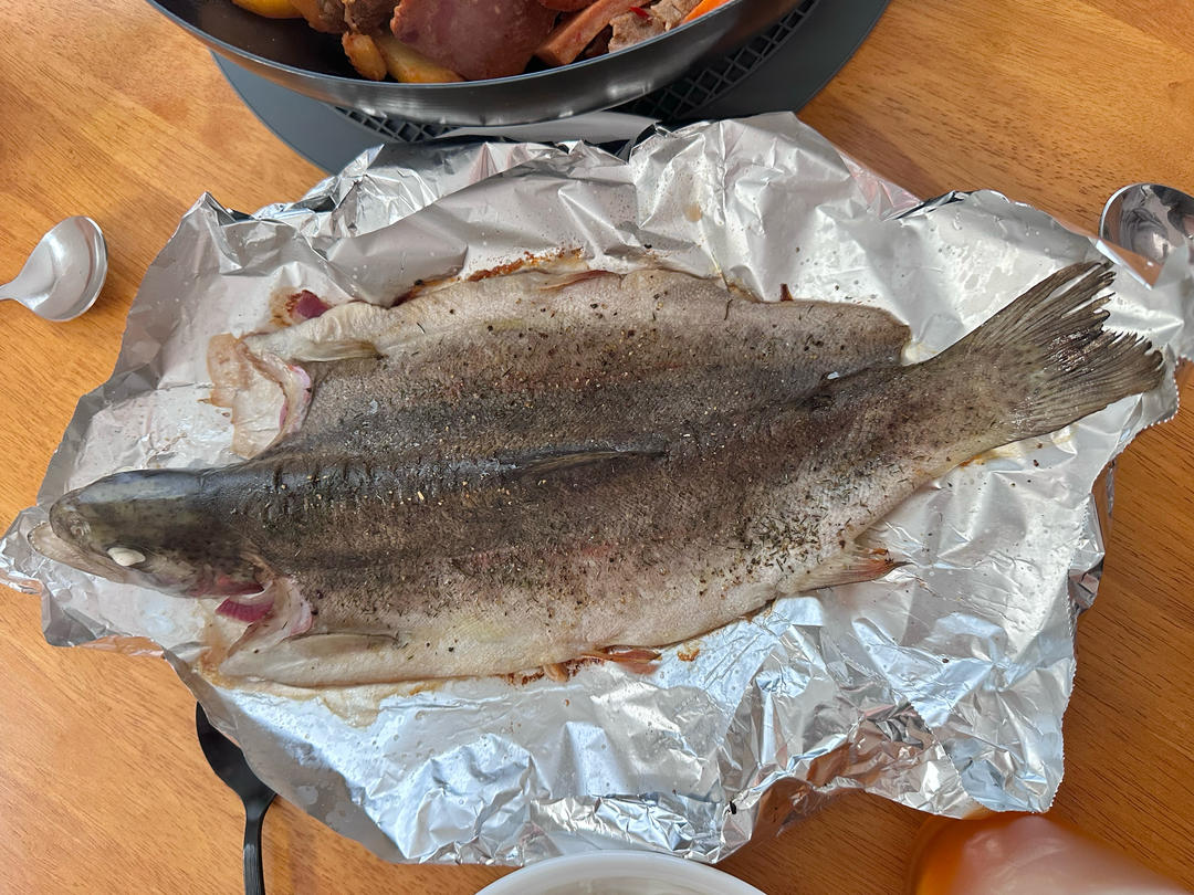 柠檬烤虹鳟鱼Rainbow trout
