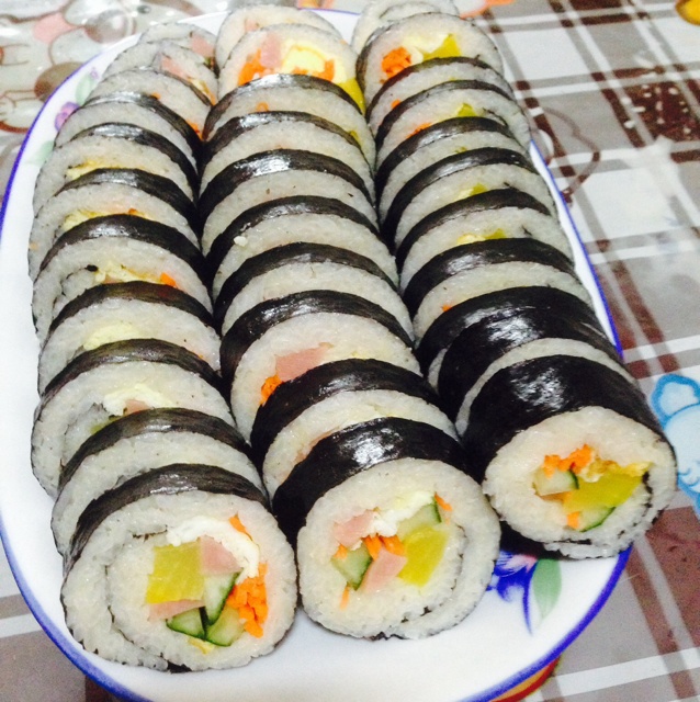 简单的紫菜包饭