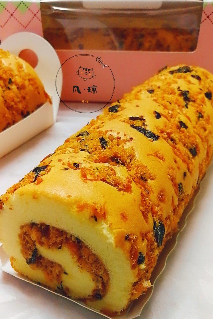 香葱肉松卷 蛋糕卷-无敌美味