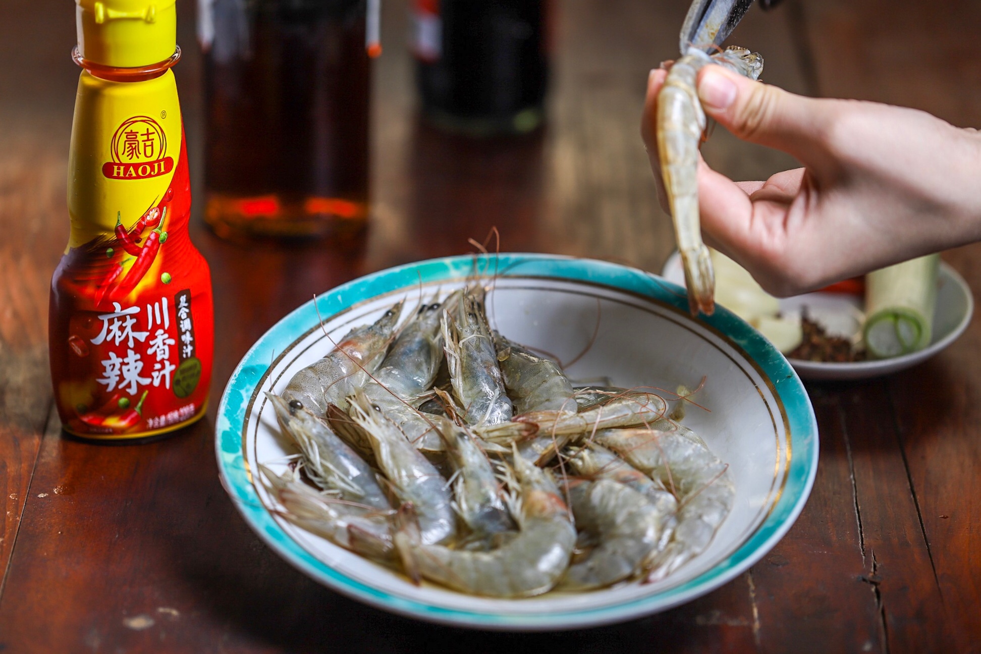 麻辣川香大虾—好吃下饭易做的快手菜的做法 步骤2