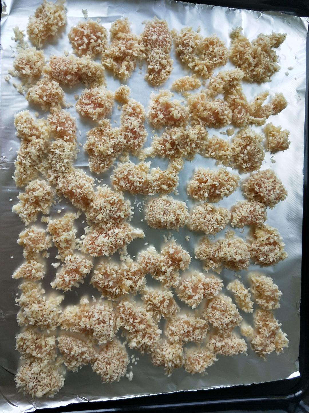 低卡低脂烤箱版鸡米花