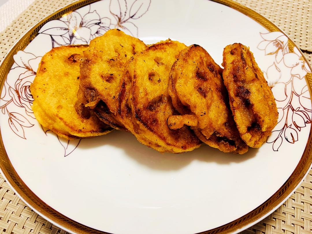 堂妈小厨——酥炸藕盒