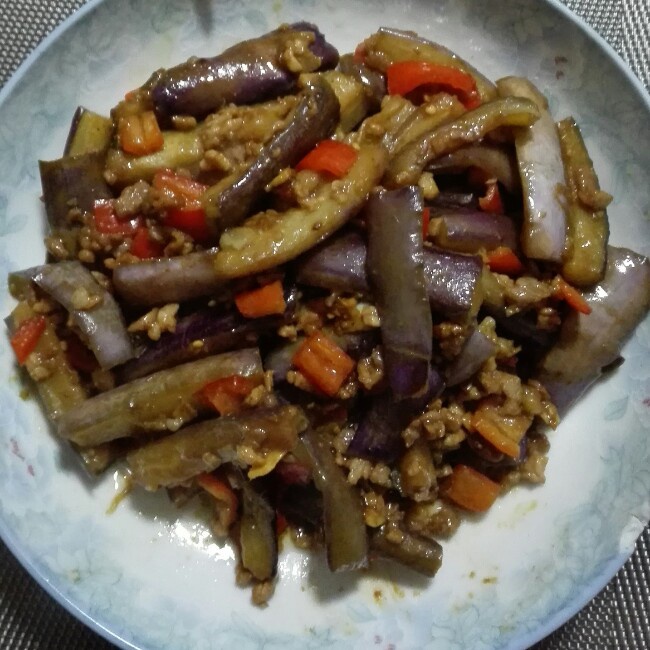 肉末茄子（超级下饭菜）