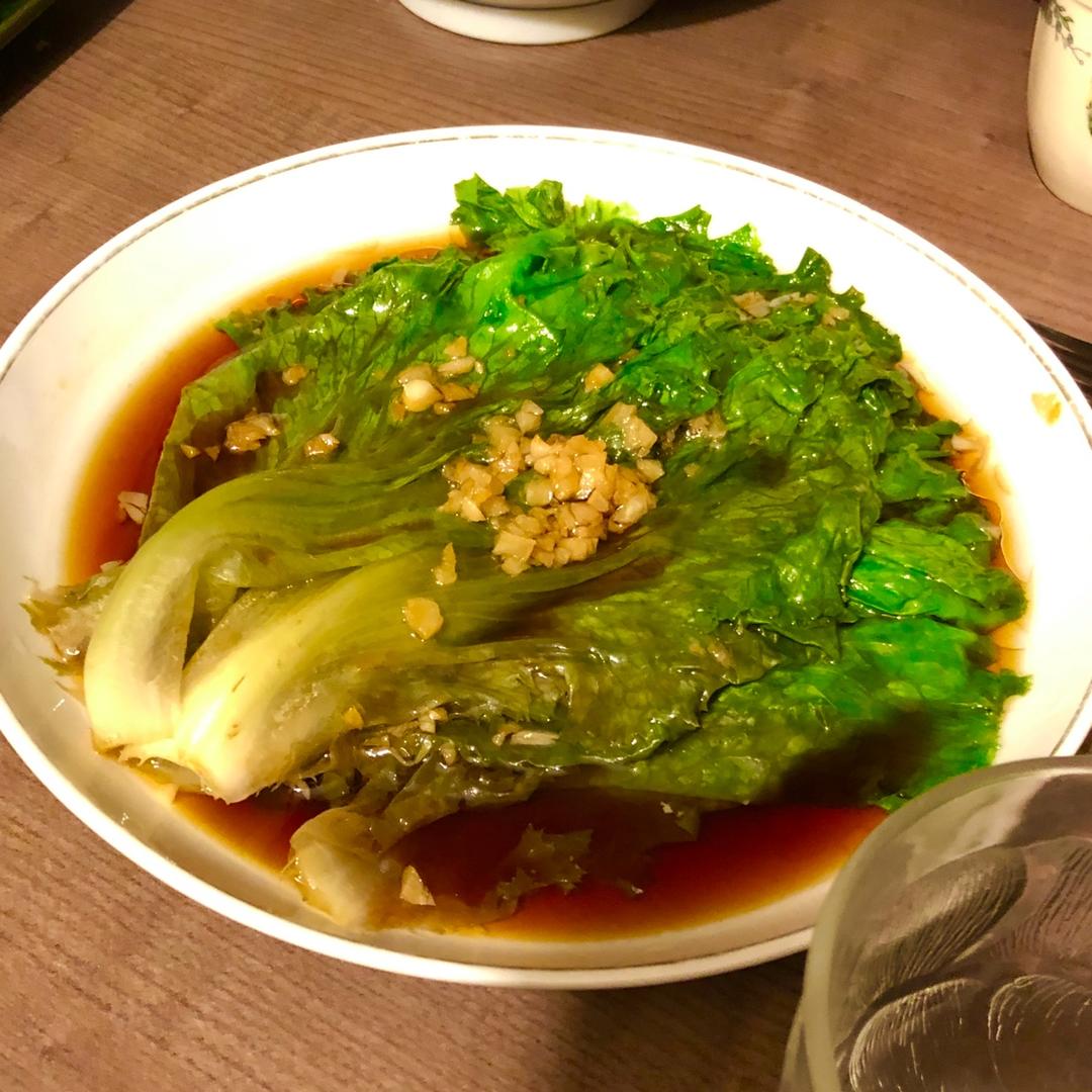 5分钟上桌的蚝油生菜