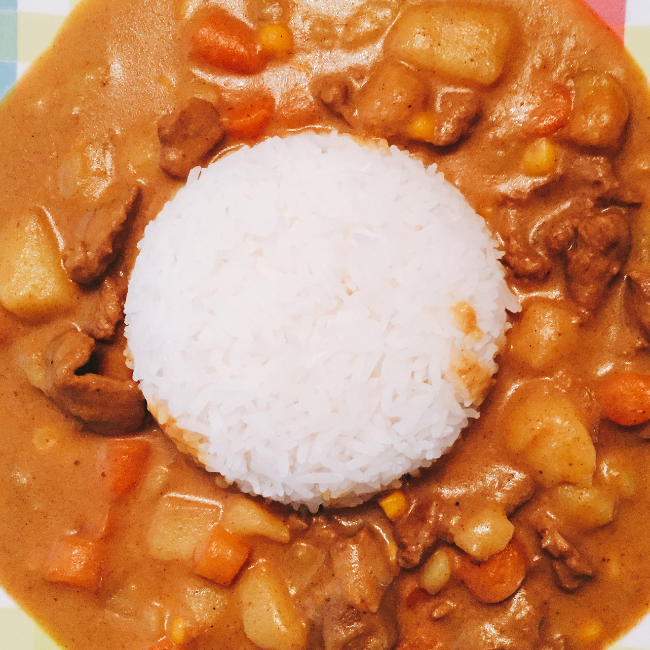 咖喱鸡饭