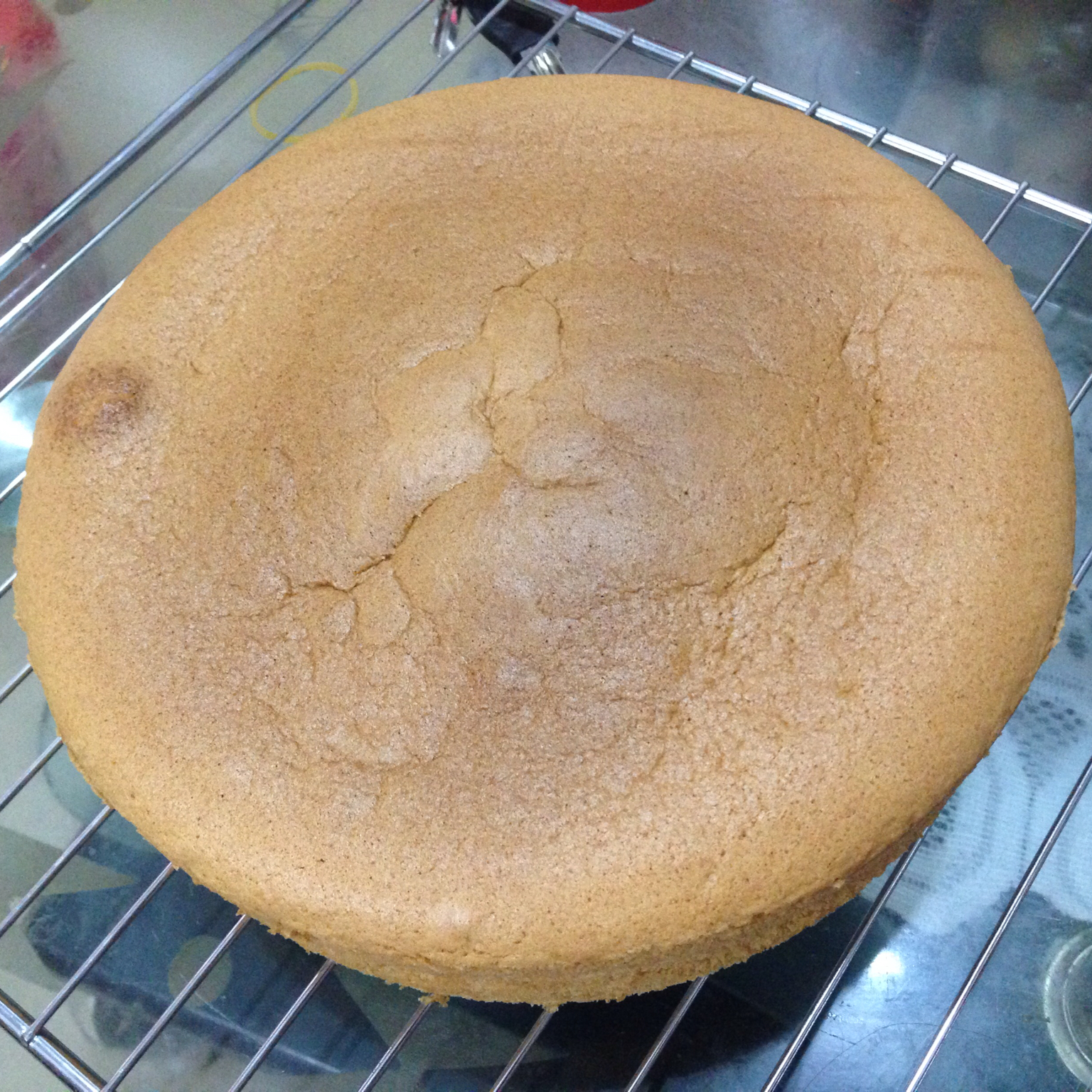 简单好做的8寸戚风蛋糕