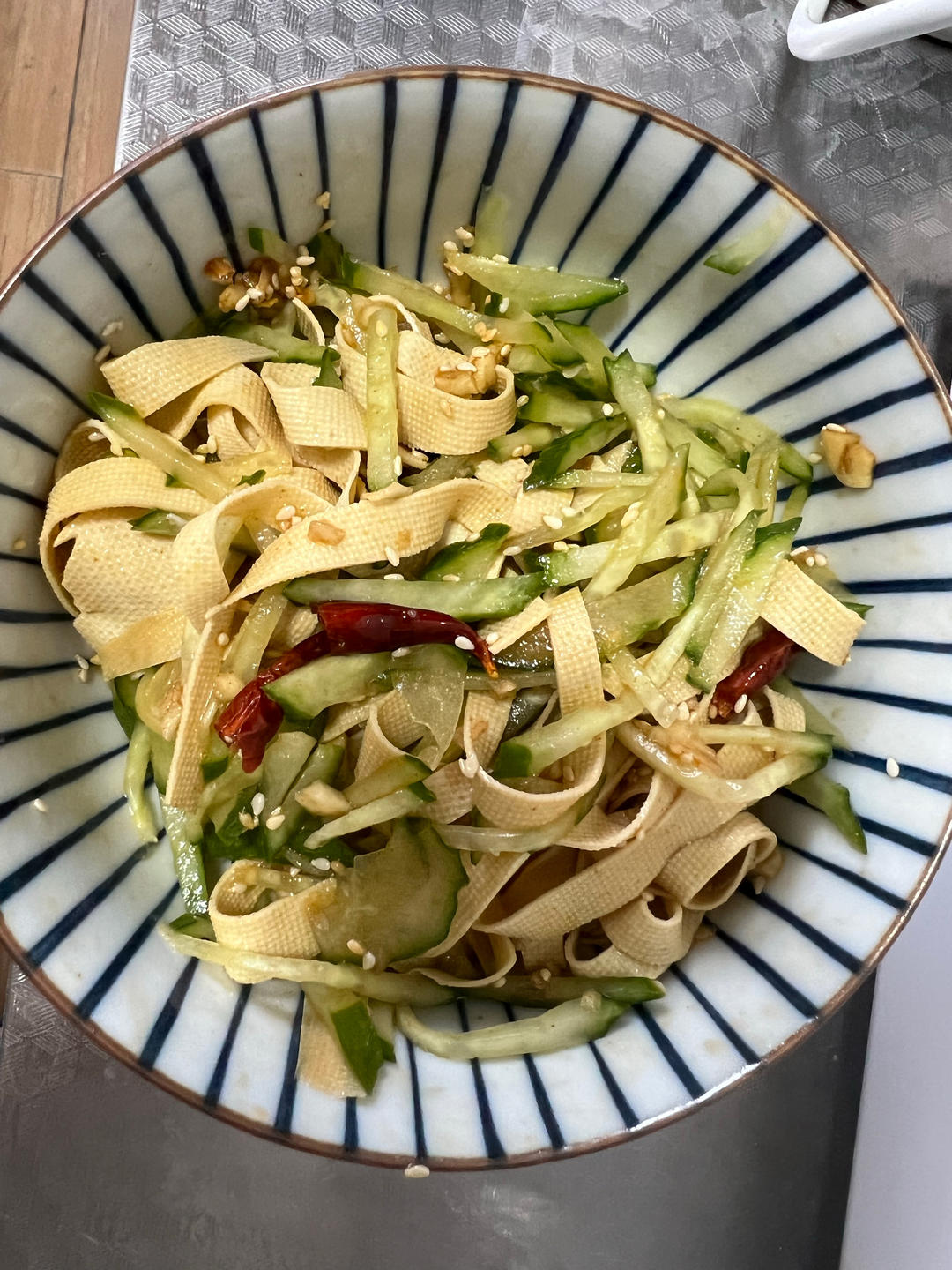 超级爽口开胃的凉拌豆皮