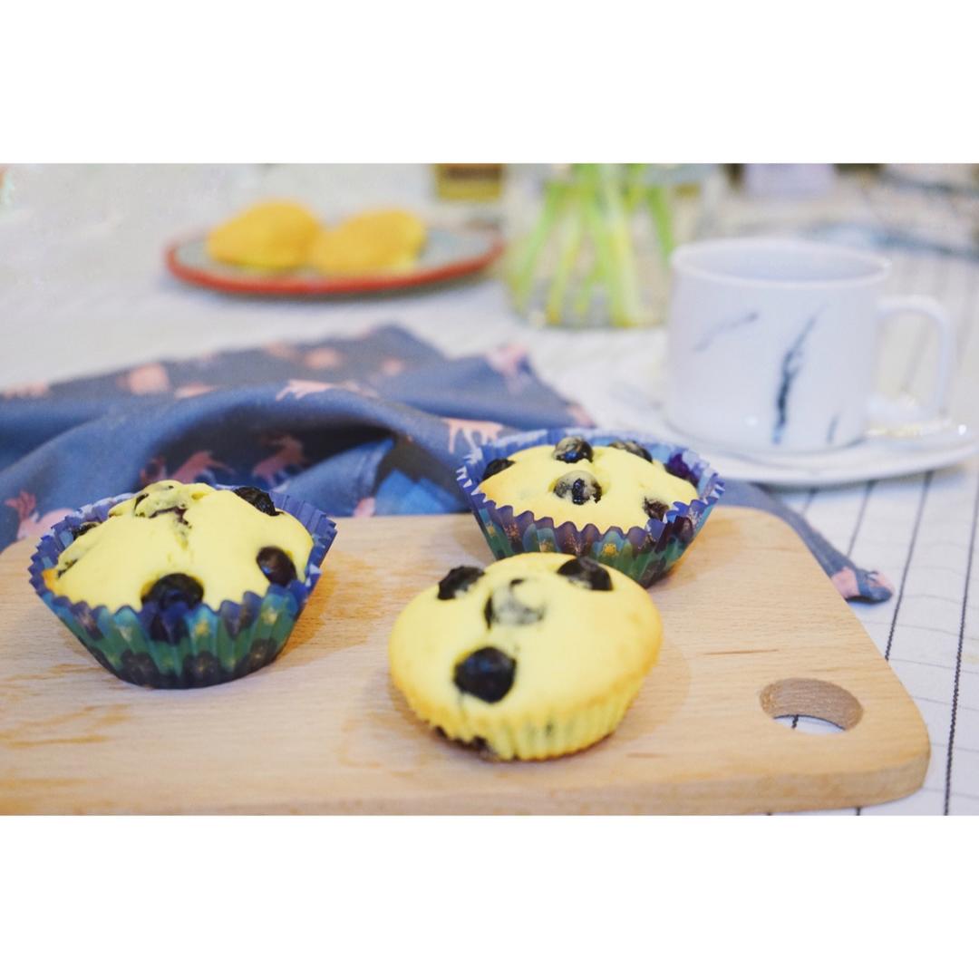 超好吃的蓝莓麦芬