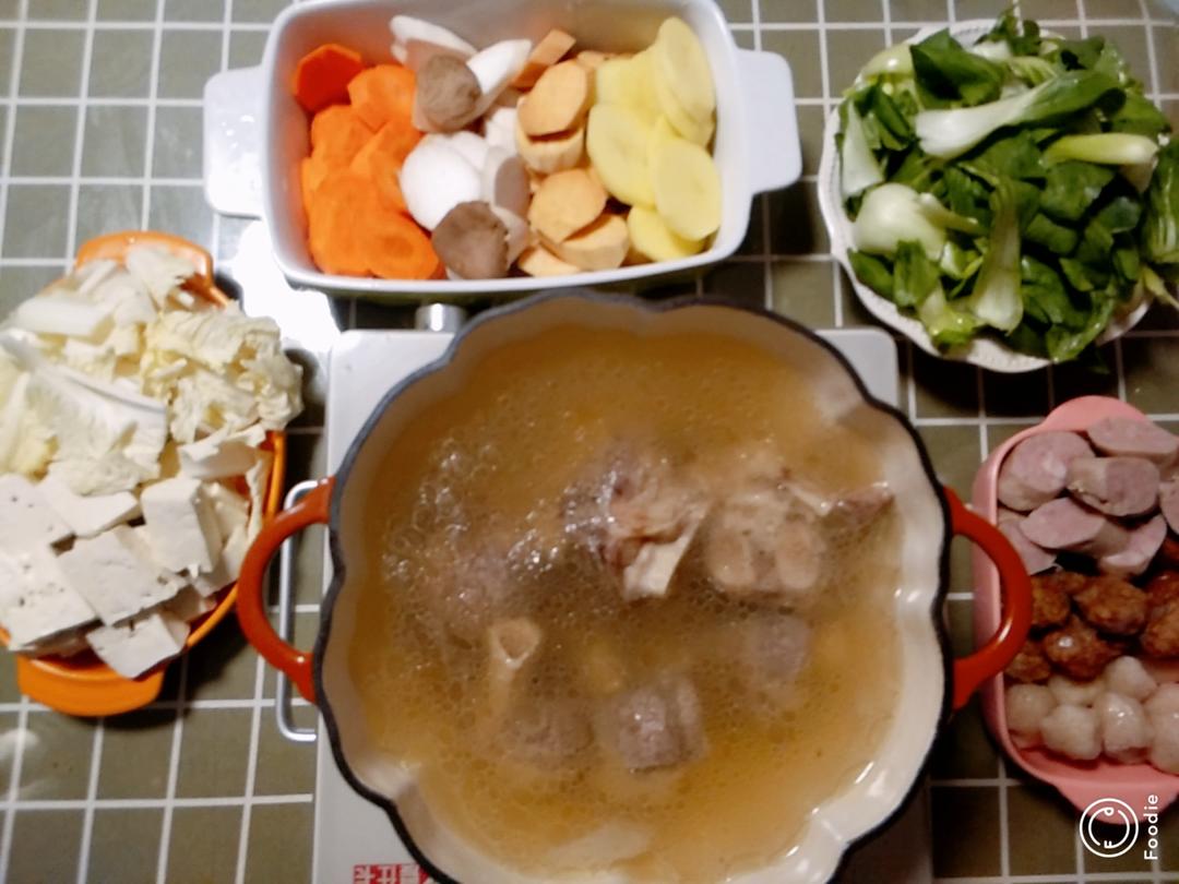 清炖羊腱子火锅