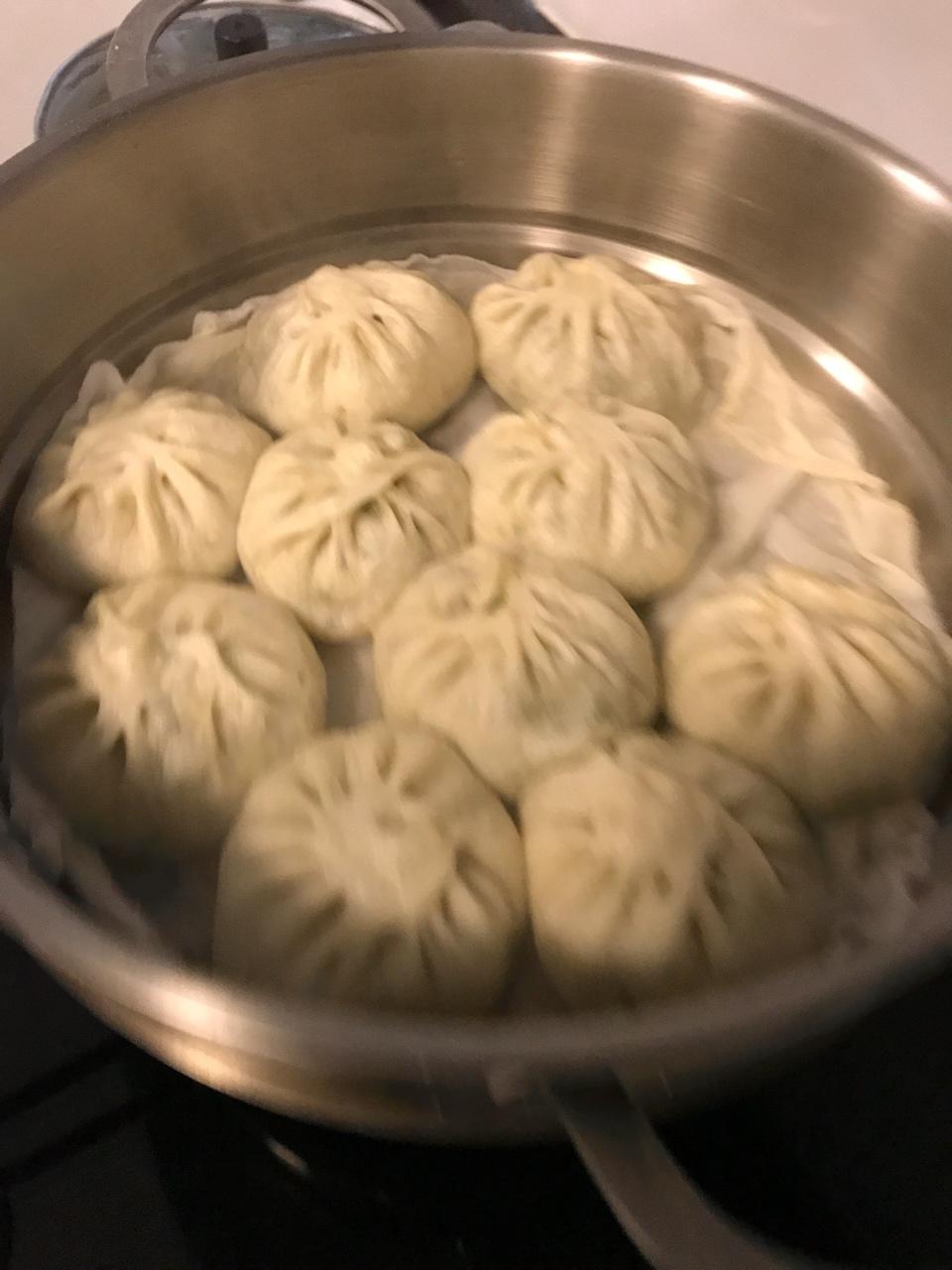 手工包子（肚脐包）