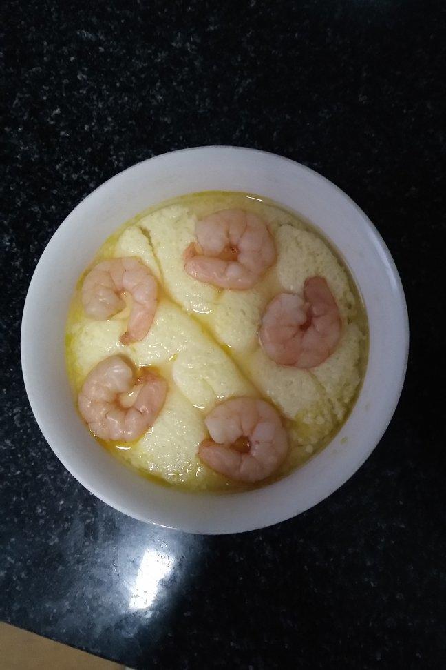 虾仁蒸蛋