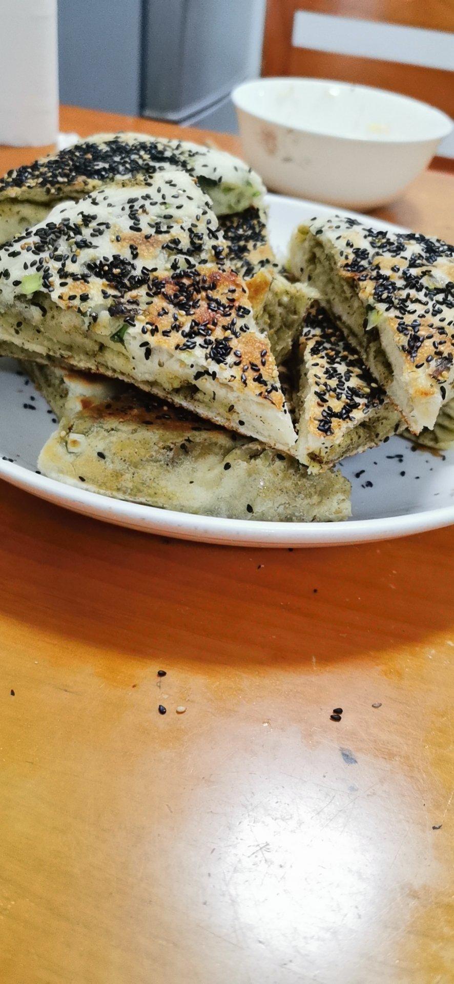 椒盐发面饼 Sesame Pancake