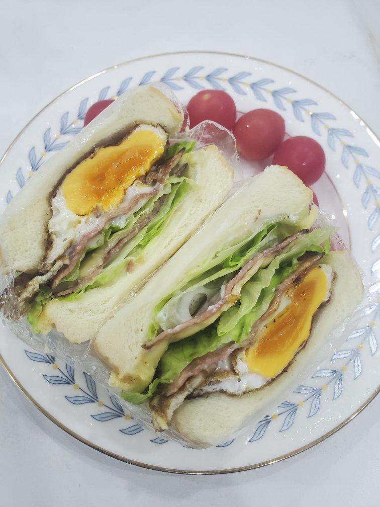 快手早餐三明治