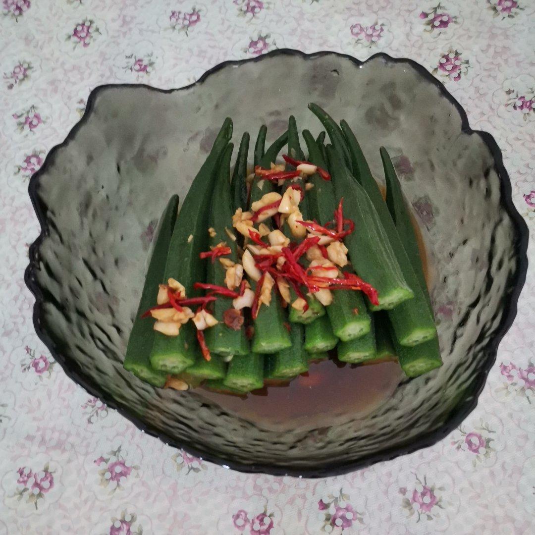 蒜蓉秋葵