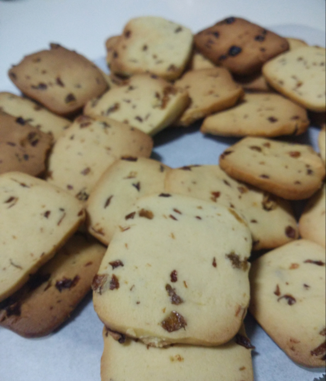 低糖少油版蔓越莓饼干