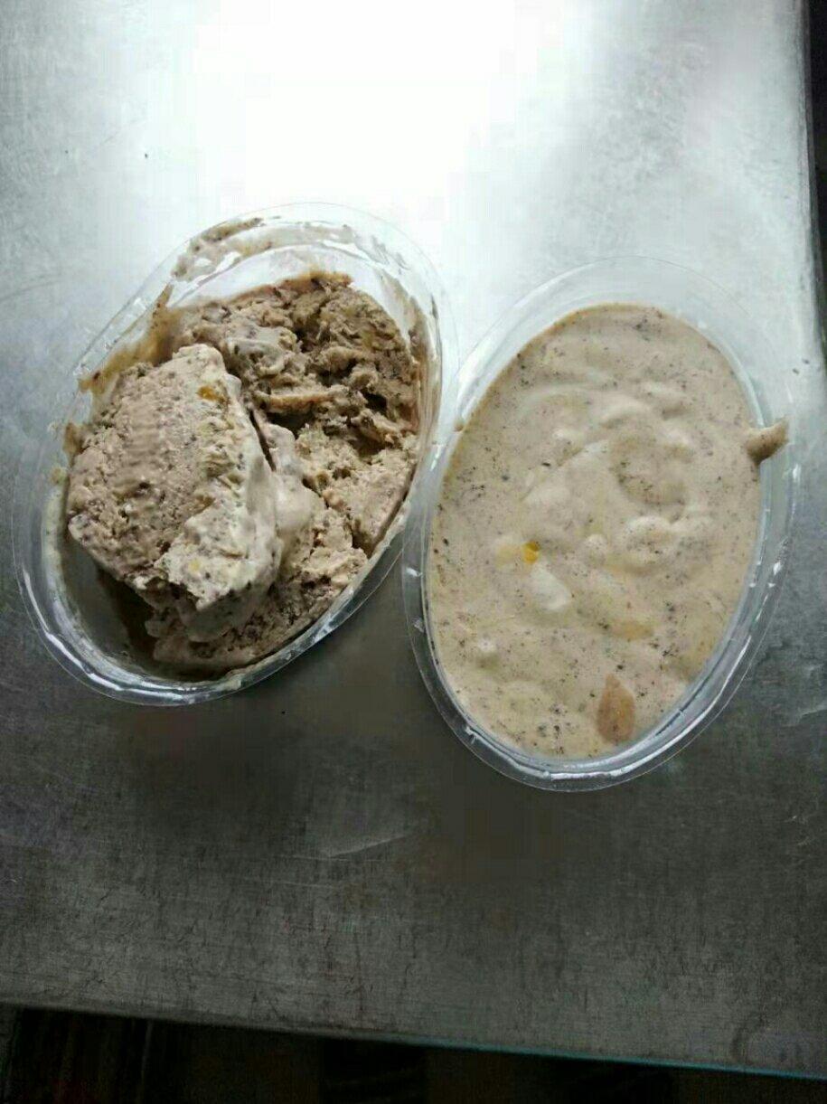 消耗淡奶油自制冰淇淋