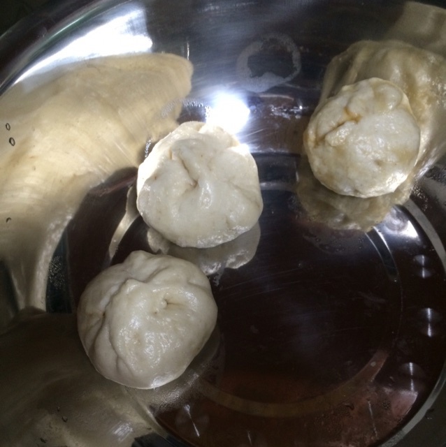 家庭手工肉馅大包子