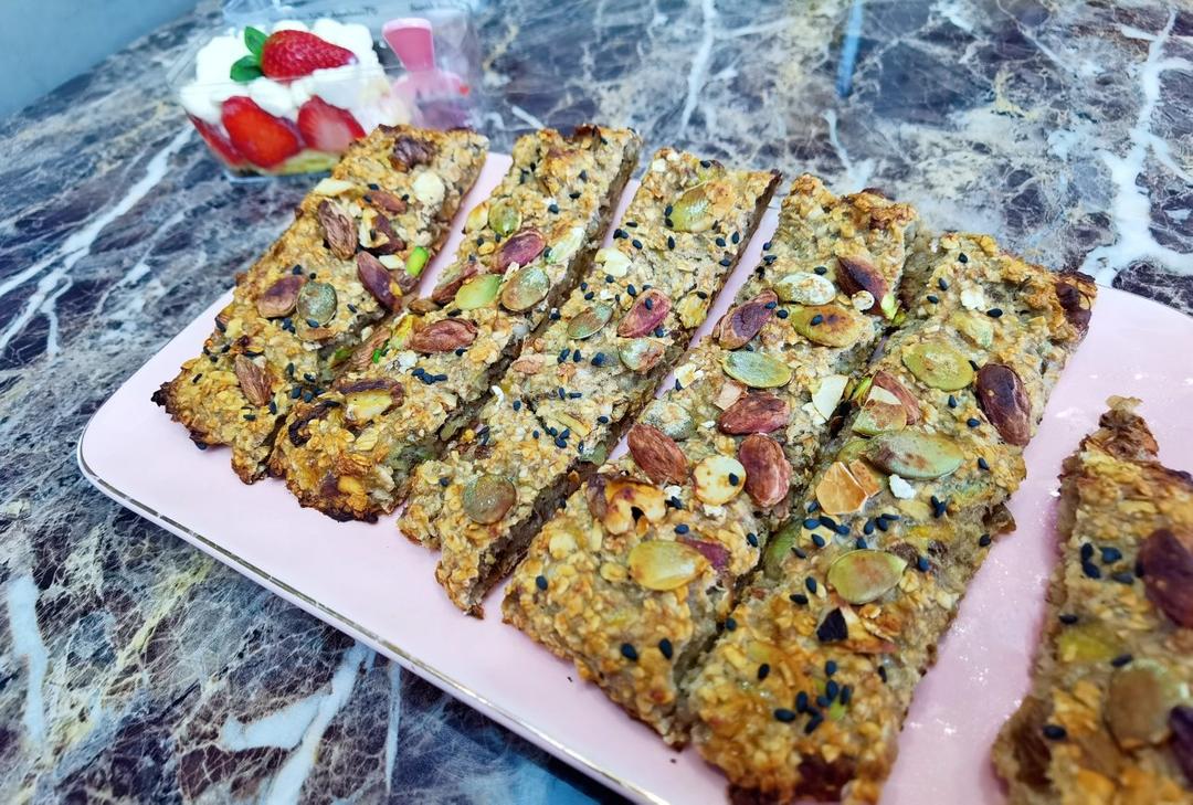 无油无糖燕麦能量棒